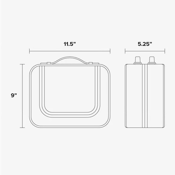 Calpak large cosmetic case - Picture 3 of 3